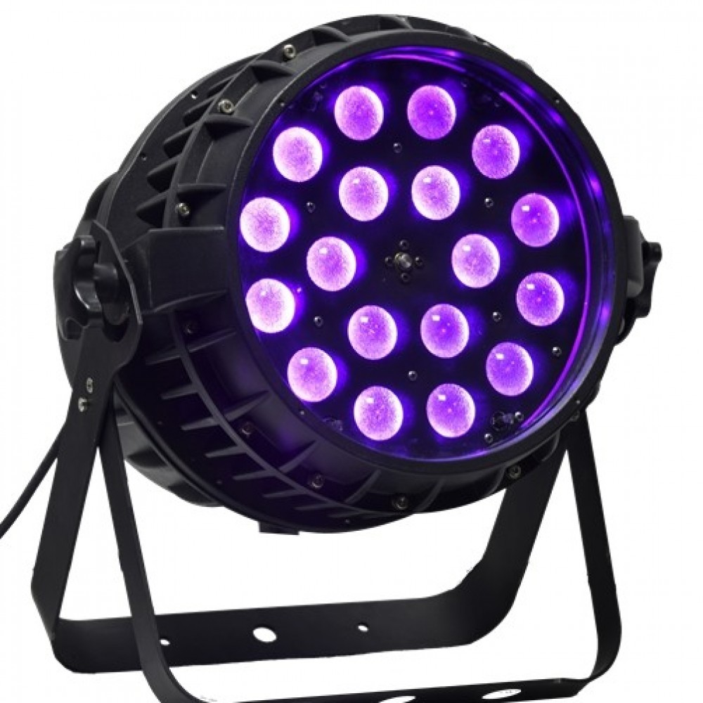 DEXEL Lighting  PAR LED ZOOM 18 LEDS 18W OUTDOOR RGBWA+UV-PAR SPOT LED