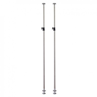 AUTO POLE ACERO INOX EXTENDIBLE 2,10Mts a 3,80Mts
