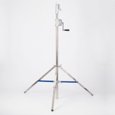 TRIPODE ACERO Inoxidable altura max 3mts con Malakate Capacidad carga 15 Kgs